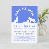 ハローウィンパーティ・オオカミ 招待状 (スタンド正面)