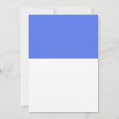 ハローウィンパーティ・オオカミ 招待状 (裏面)