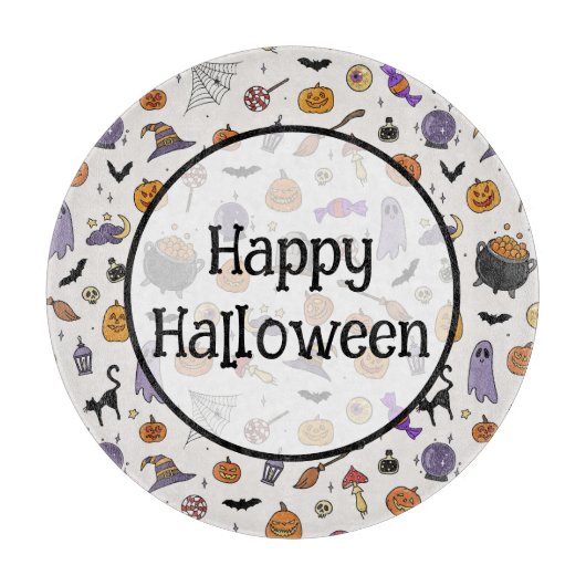 ハローウィンパーティ カッティングボード (正面)