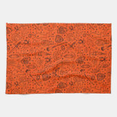 ハローウィンパーティ キッチンタオル (横)