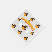 ハローウィンパーティ スタンダードカクテルナプキン (角)