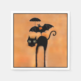 ハローウィンパーティ スタンダードカクテルナプキン