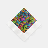 ハローウィンパーティ | ゾンビとモンスター 縁ありカクテルナプキン (角)