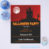ハローウィンパーティ チラシ (シングル)