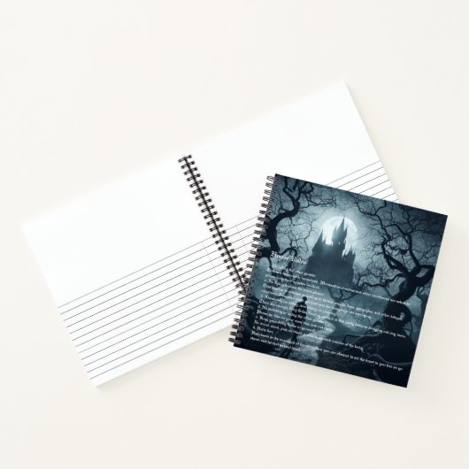 ハローウィンパーティ ノートブック (内部)