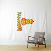 ハローウィンパーティ、ハロウィーンカボチャ タペストリー (インサイチュ(横))