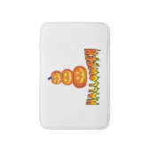 ハローウィンパーティ、ハロウィーンカボチャ バスマット (正面縦)