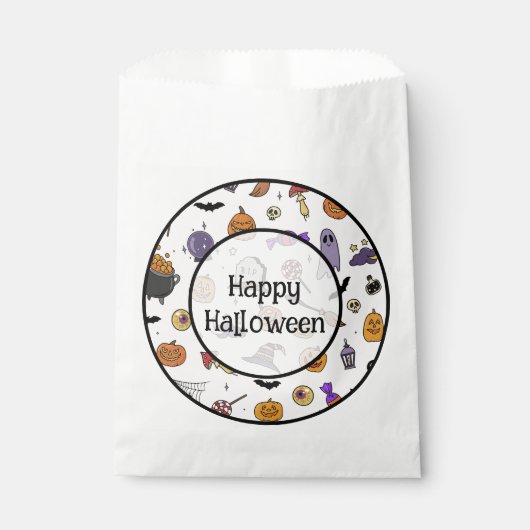 ハローウィンパーティ フェイバーバッグ (正面)