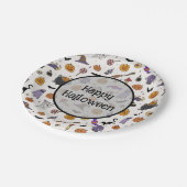 ハローウィンパーティ ペーパープレート (アングル)