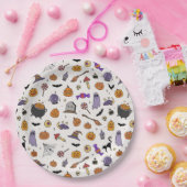 ハローウィンパーティ ペーパープレート (パーティー)