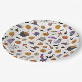 ハローウィンパーティ ペーパープレート (アングル)