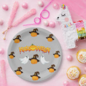 ハローウィンパーティ ペーパープレート (パーティー)
