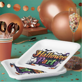 ハローウィンパーティ ペーパープレート