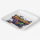 ハローウィンパーティ ペーパープレート (傾斜あり)