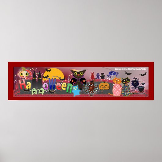 ハローウィンパーティ ポスター (正面)