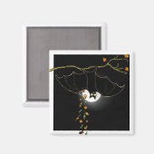 ハローウィンパーティ マグネット (正面/裏面)