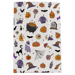 ハローウィンパーティ ミディアムペーパーバッグ