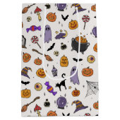 ハローウィンパーティ ミディアムペーパーバッグ (裏面)