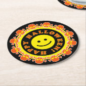 ハローウィンパーティ ラウンドペーパーコースター (アングル)