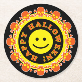ハローウィンパーティ ラウンドペーパーコースター