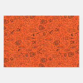 ハローウィンパーティ ラッピングペーパーシート