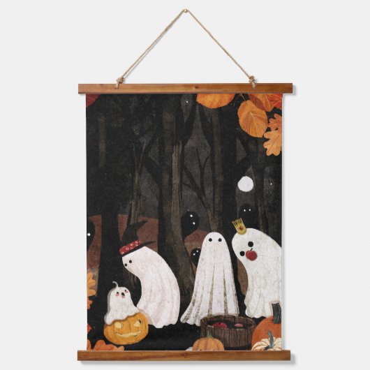 ハローウィンパーティ 吊り下げ型タペストリー (正面)