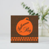 ハローウィンパーティ 招待状 (スタンド正面)