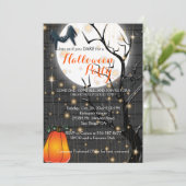 ハローウィンパーティ 招待状 (スタンド正面)