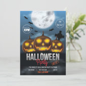 ハローウィンパーティ 招待状 (スタンド正面)