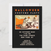 ハローウィンパーティ 招待状 (正面)