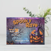ハローウィンパーティ 招待状 (スタンド正面)