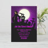 ハローウィンパーティ 招待状 (スタンド正面)