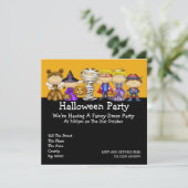 ハローウィンパーティ 招待状 (スタンド正面)