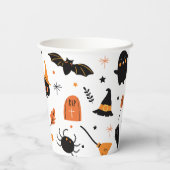 ハローウィンパーティ 紙コップ (裏面)