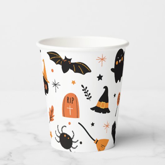 ハローウィンパーティ 紙コップ (裏面)
