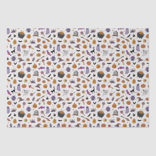 ハローウィンパーティ 薄葉紙 (正面)