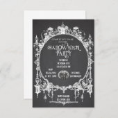 ハローウィンパーティ、衣装パーティー、大人のハロウィーン (正面/裏面)