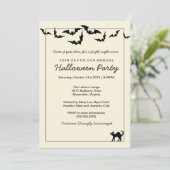 ハローウィンパーティ/衣装パーティー/大人の休日 招待状 (スタンド正面)