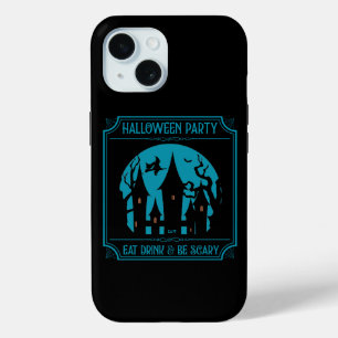 ハローウィンパーティ、飲食べみ物、怖いハロウィン iPhone 15ケース