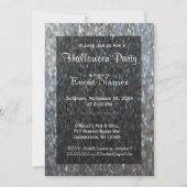 ハローウィンパーティ |黒猫とカボチャ 招待状 (正面)