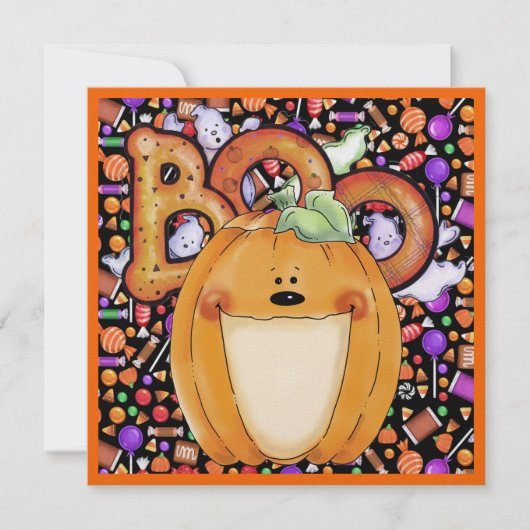 ハローウィンパーティ- SRF 招待状 (正面)