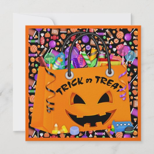 ハローウィンパーティ- SRF 招待状 (正面)