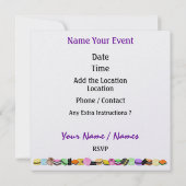 ハローウィンパーティ- SRF 招待状 (裏面)