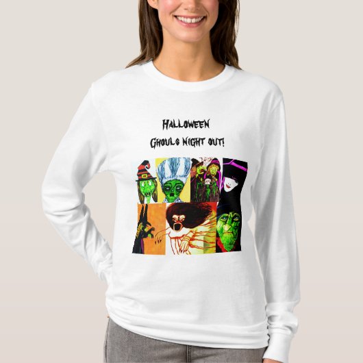 ハローウィンパーティGHOUL Tシャツ (正面)