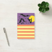 ハローウィンパーティTo-BOOリスト – 飛んでいるこうもり ポストイット (オフィス)