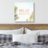 ハローウィークエンド2 キャンバスプリント (インサイチュ (寝室))