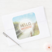 ハローウィークエンド2 スクエアシール (封筒)