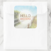 ハローウィークエンド2 スクエアシール (バッグ)