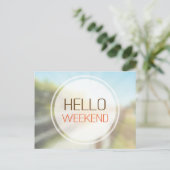 ハローウィークエンド2 ポストカード (スタンド正面)