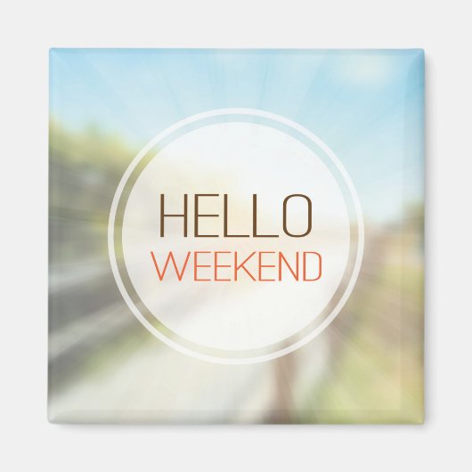 ハローウィークエンド2 マグネット (正面)